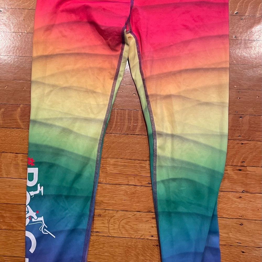 Kali Rainbow Gradient Leggings BooCrew Peloton